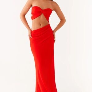 Peppermayo Exclusive - Carla Maxi Dress - Red